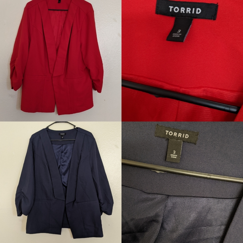 Torrid blazers